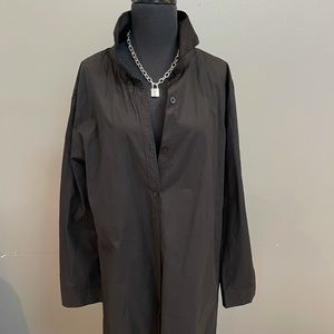 Button up shift dress